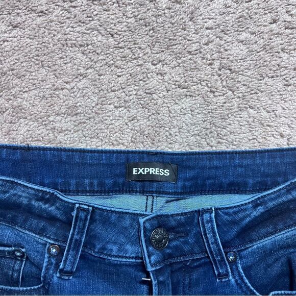 Express Jeans Boot Cut Blue Denim Medium Wash Mens Size 31x31 - Picture 4 of 8